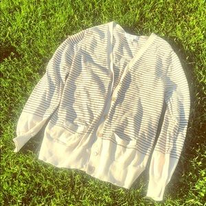 Small Striped Cardigan
